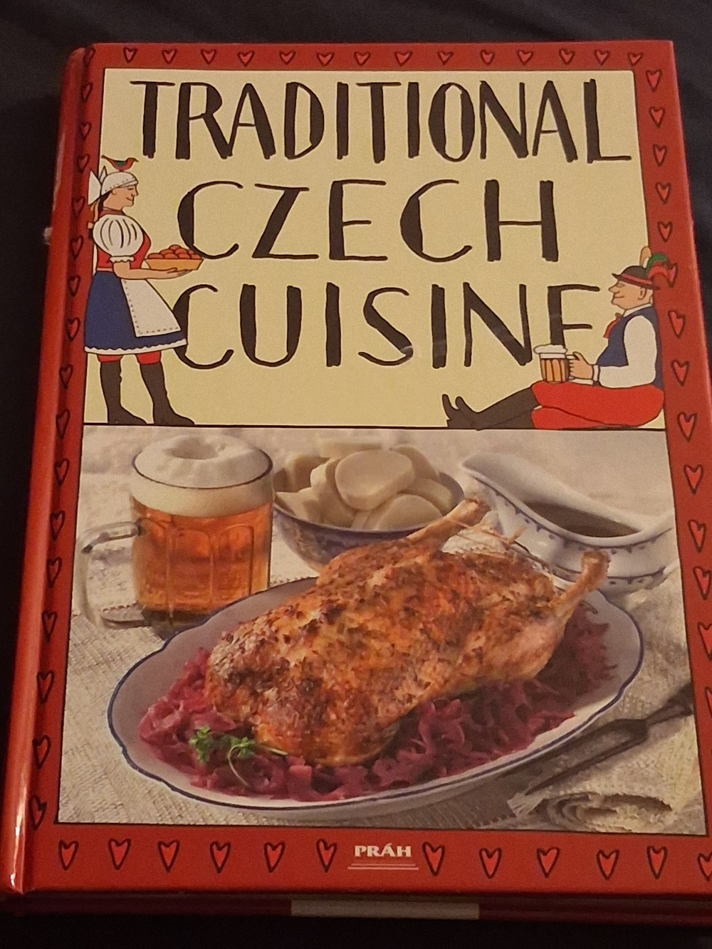 Traditional Czech Cuisine Cookbook - Red Cover